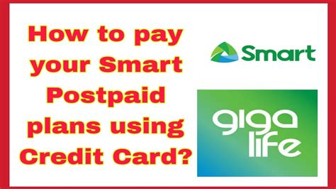 how to pay smart postpaid using credit card|smart postpaid number.